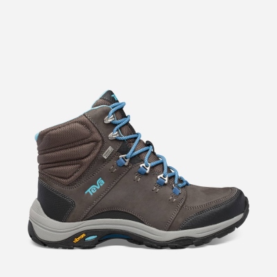 Teva Montara Mid eVent Women's Dark Grey Boots CA77280 Canada Online